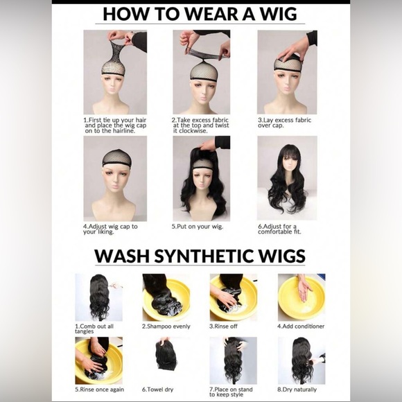 ? NEW Medium Bob Style With Bangs Wig main image 7